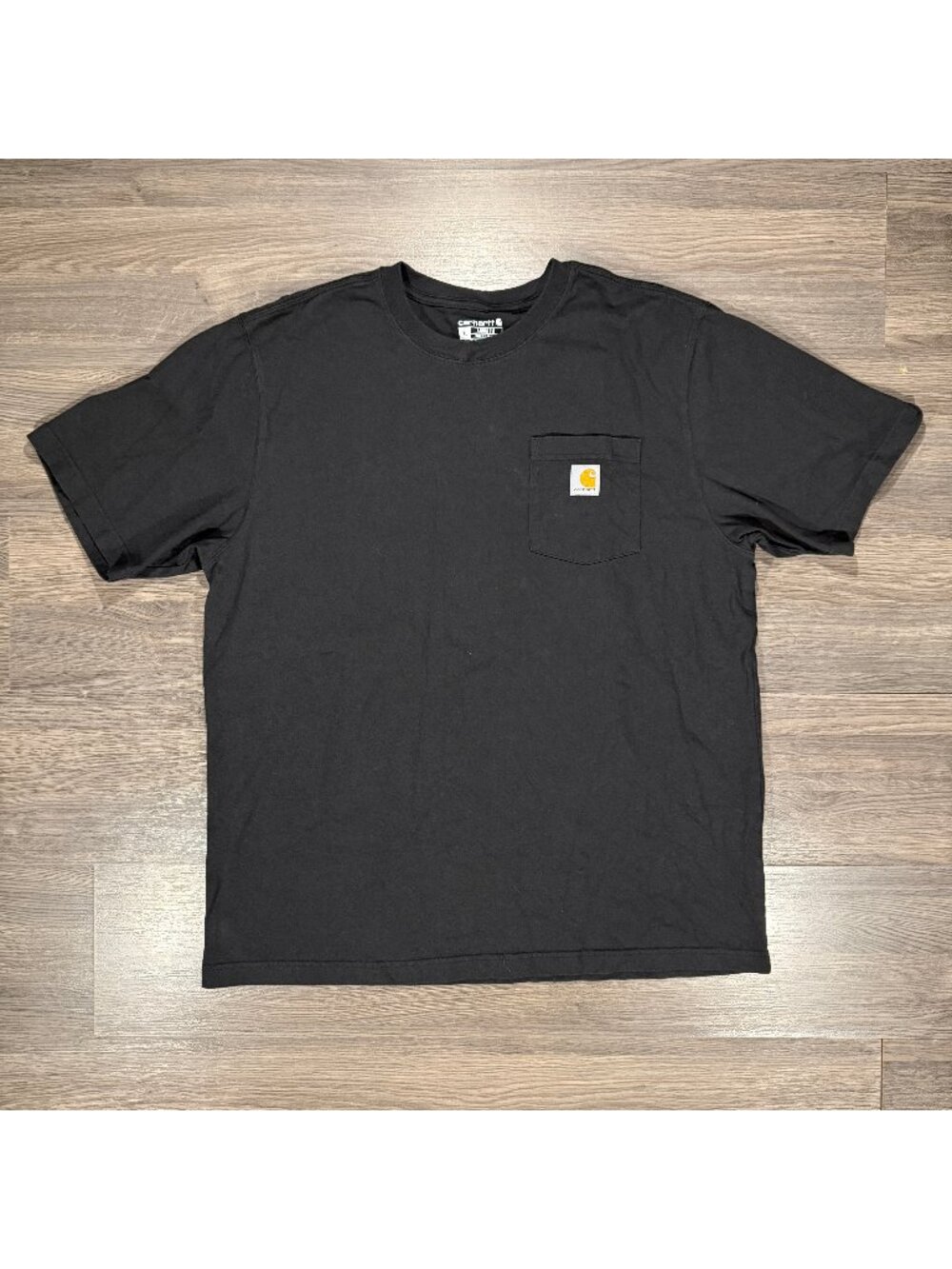Carhartt Men's Loose Fit Heavyweight Pocket T-Shirt - Black